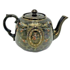 Stunning Antique Gibson & Sons "Garfield" Teapot – Registered Design 1914